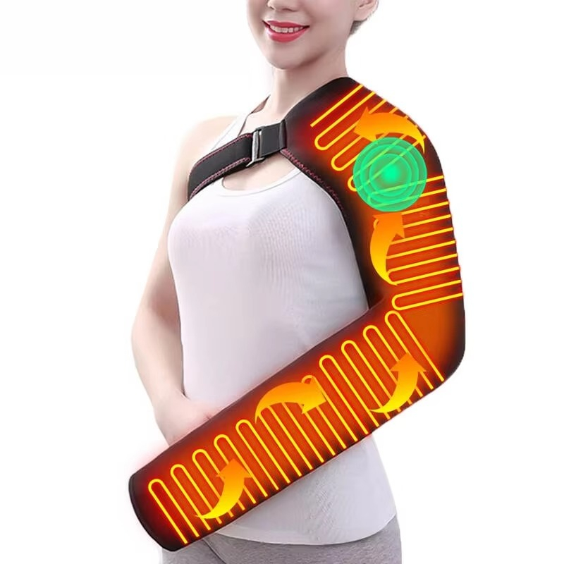 Wrist Wraps - Soporte de masaje con calefacción para