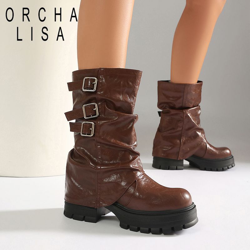 Lifting Belt - ORCHA LISA Calzado de Mujer, Botas