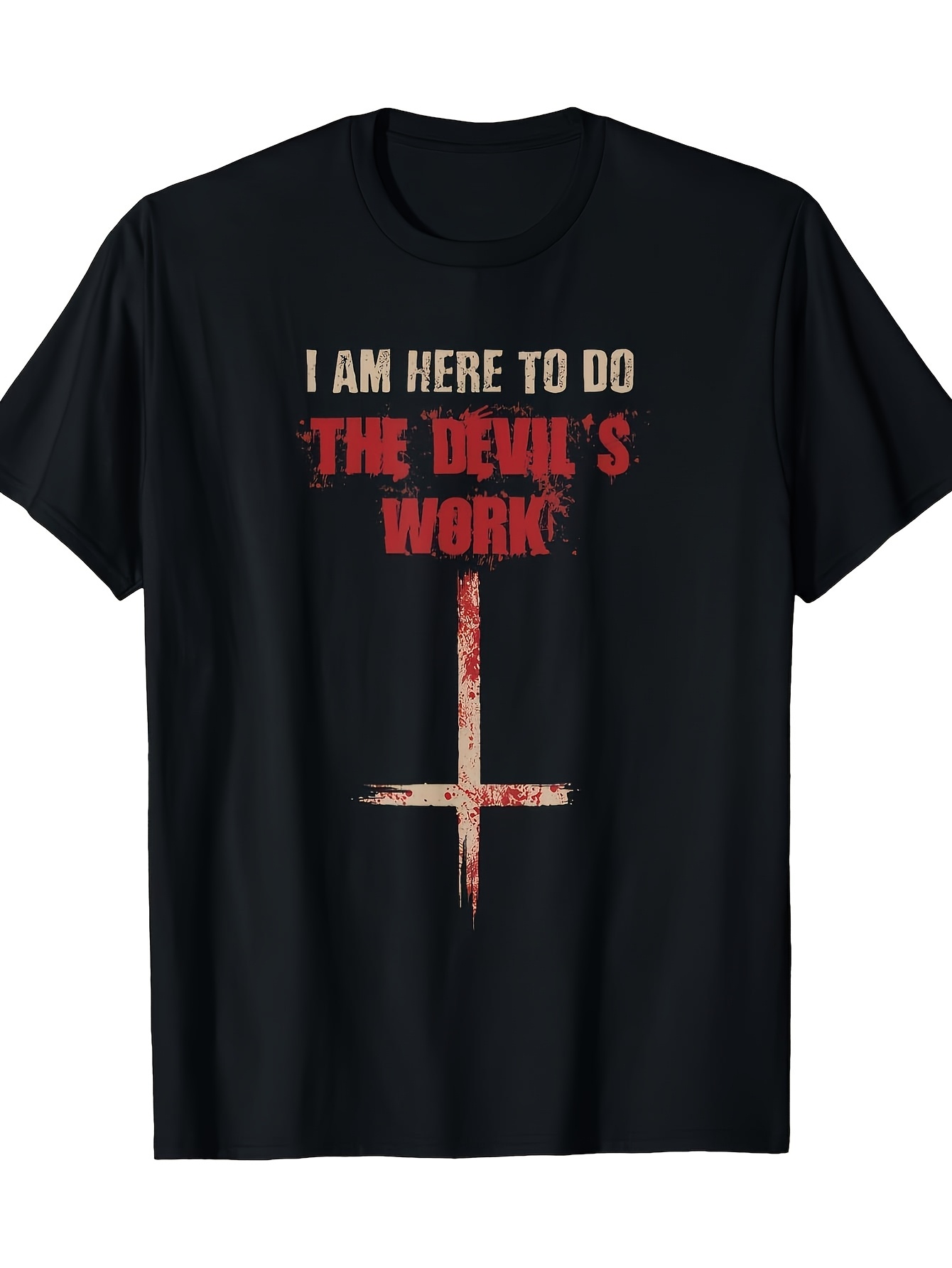 Crossfit Event - Camiseta de satanismo para hombre -