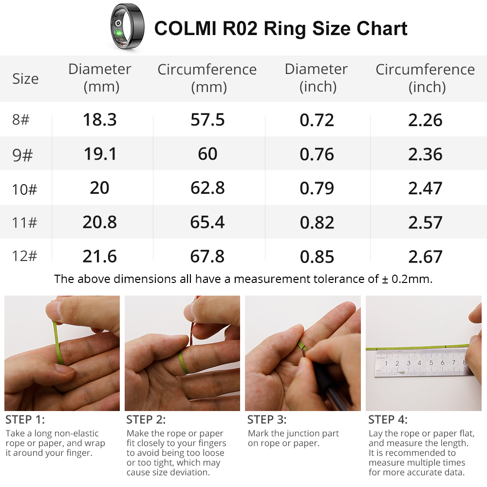 [2024] COLMI R02 anillo inteli - Gymnastic Ring reseña y precio