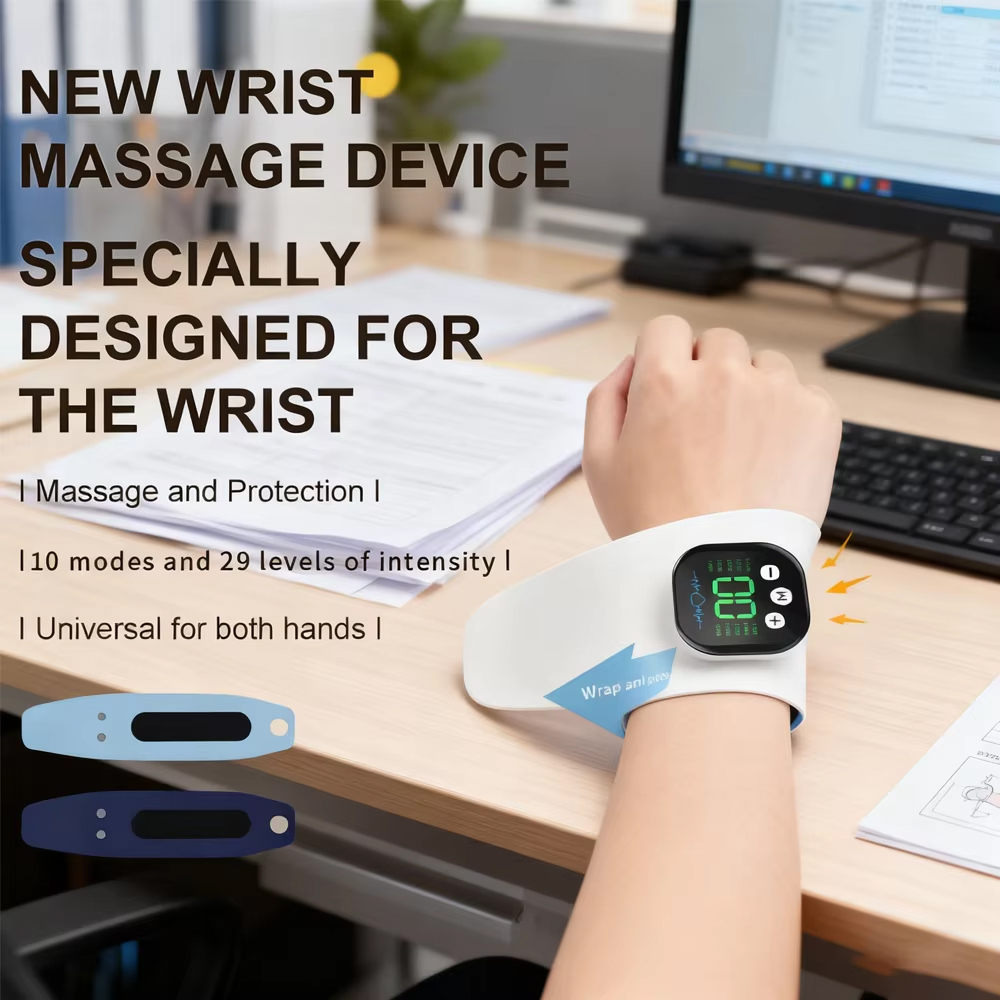 Masajeador de muñeca de mano e - Wrist Wraps reseña y precio
