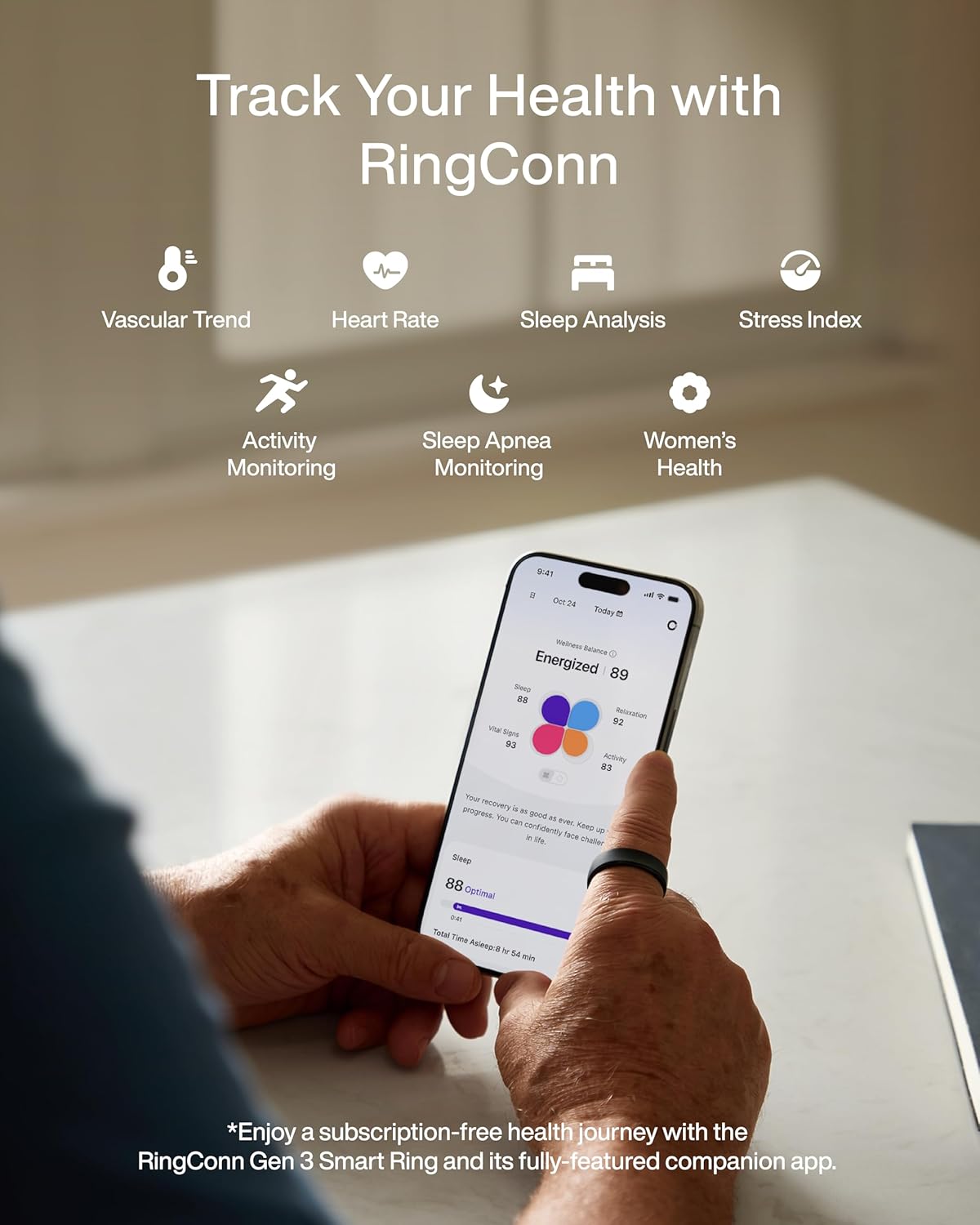 Anillo Inteligente RingConn Ge - Gymnastic Ring reseña y precio