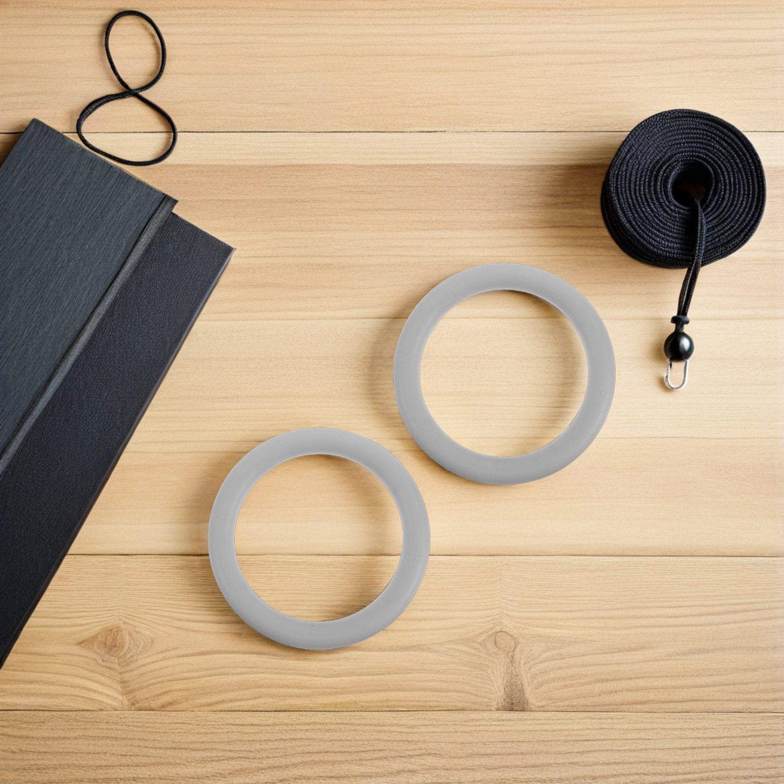 2 aros de gimnasia antidesliza - Gymnastic Ring reseña y precio