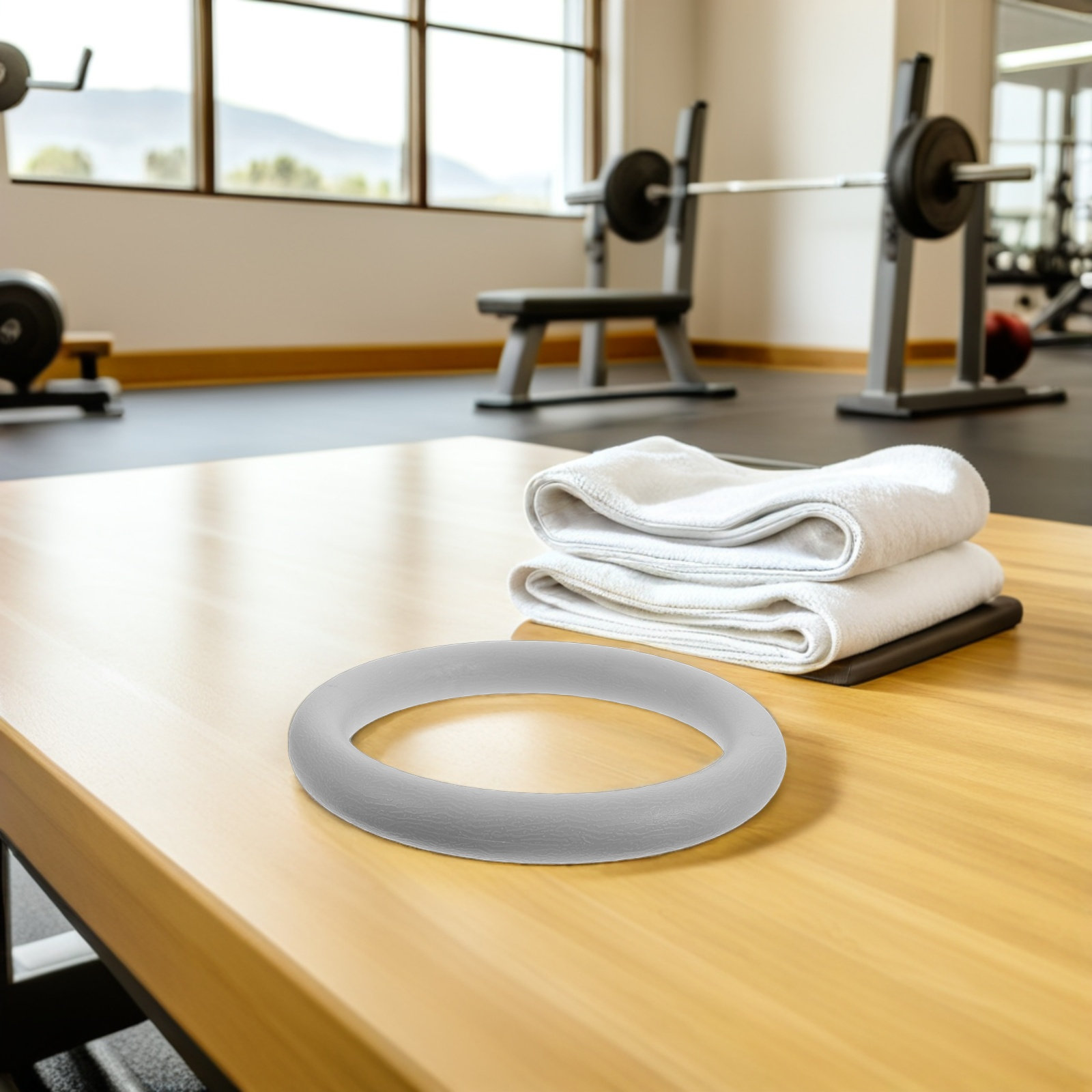 2 aros de gimnasia antidesliza - Gymnastic Ring reseña y precio