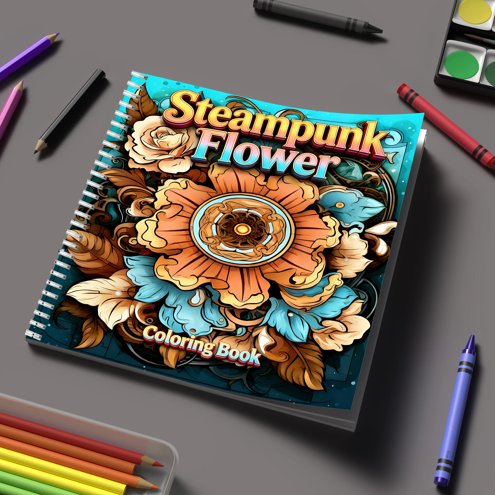 Libro para colorear de flores  - Chalk Bag reseña y precio