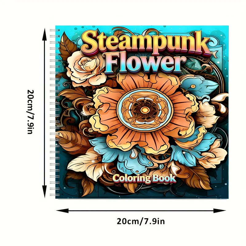 Libro para colorear de flores  - Chalk Bag reseña y precio