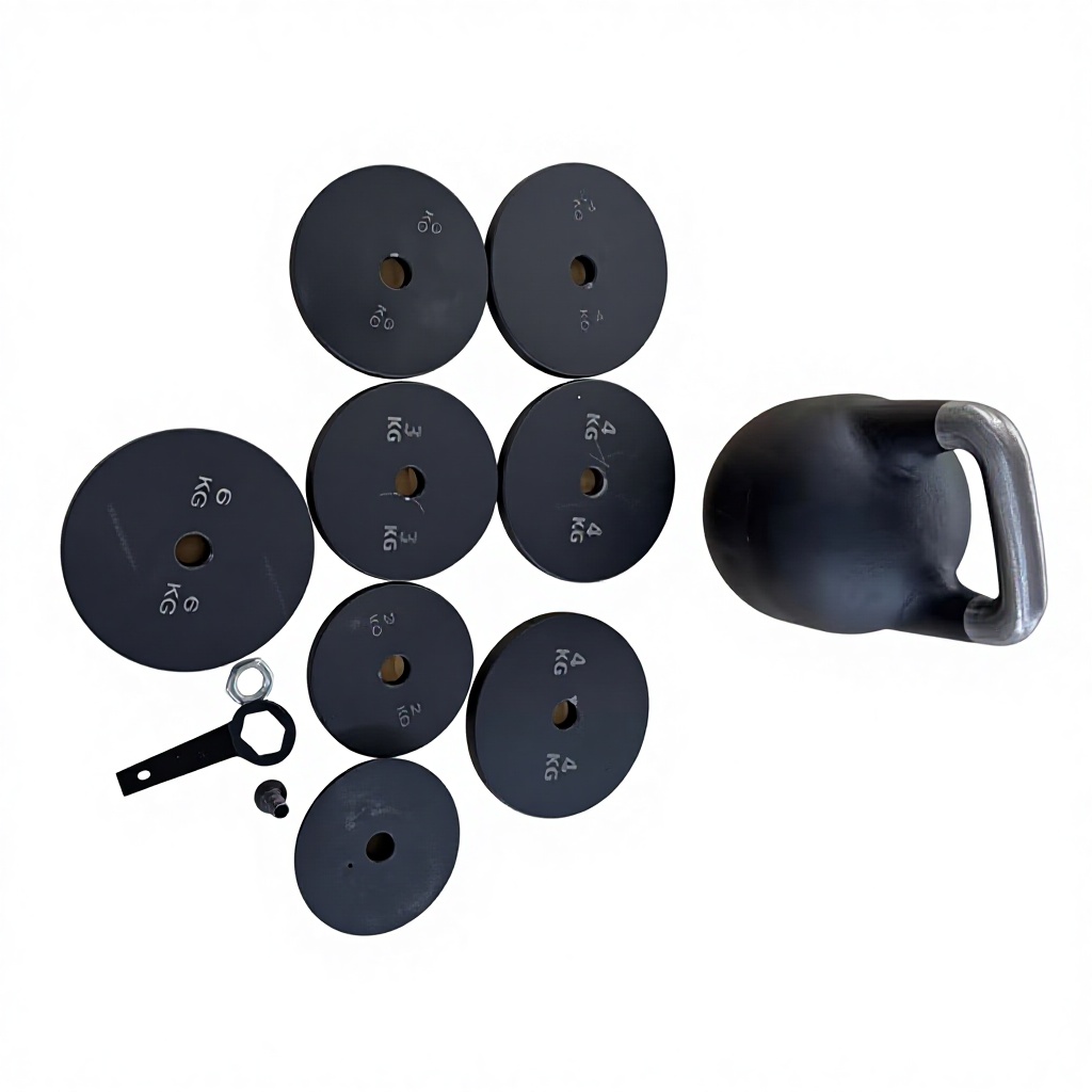 Kettlebell Ajustable con Recub - Kettlebell reseña y precio