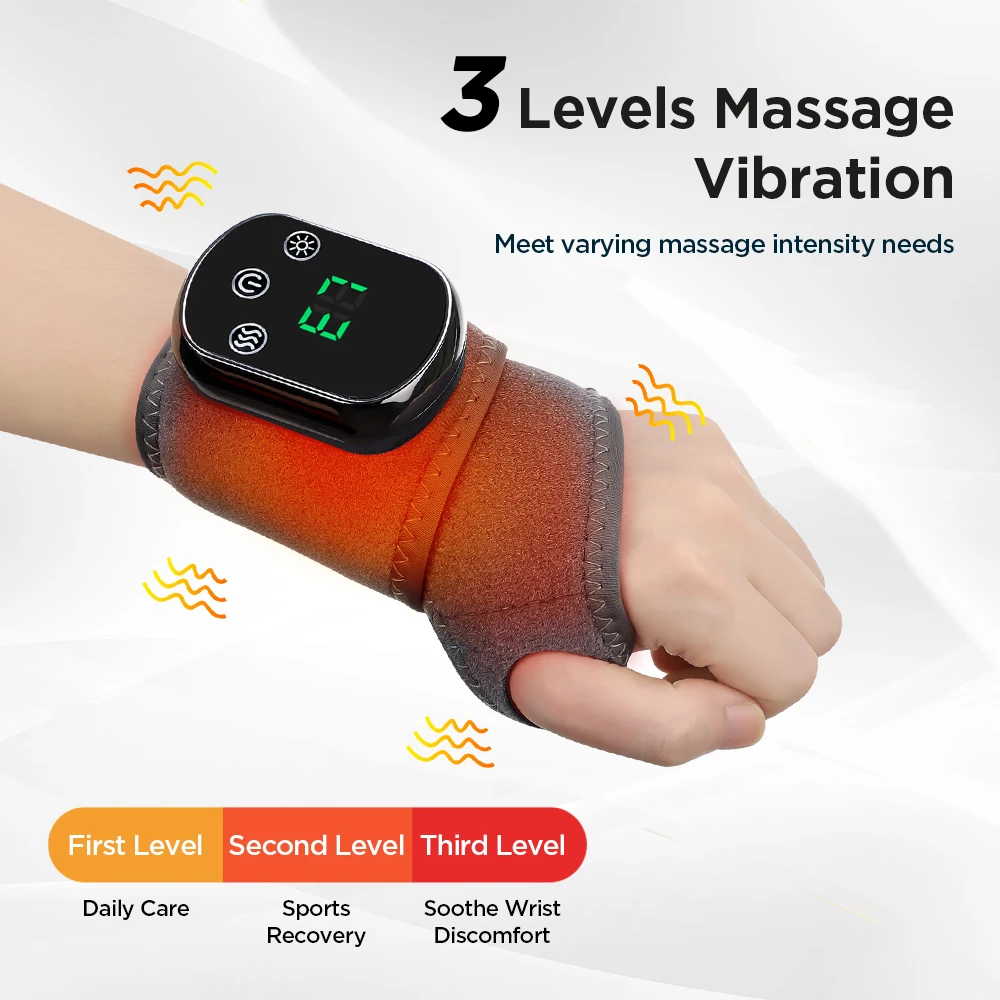 Masajeador de calor para pies, - Wrist Wraps reseña y precio